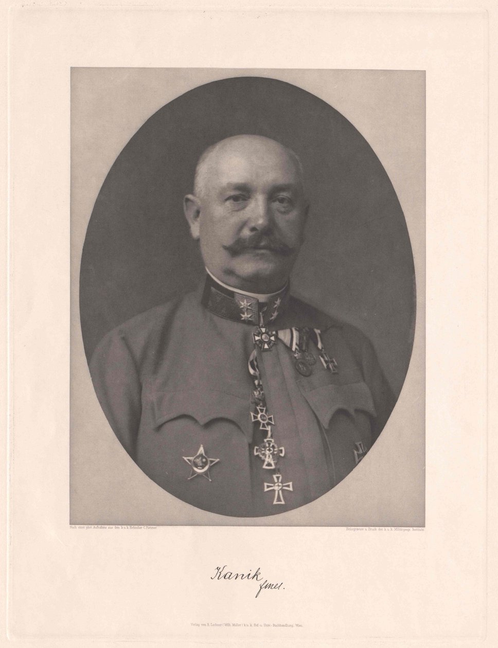 Franz Kanik door Artist Unknown