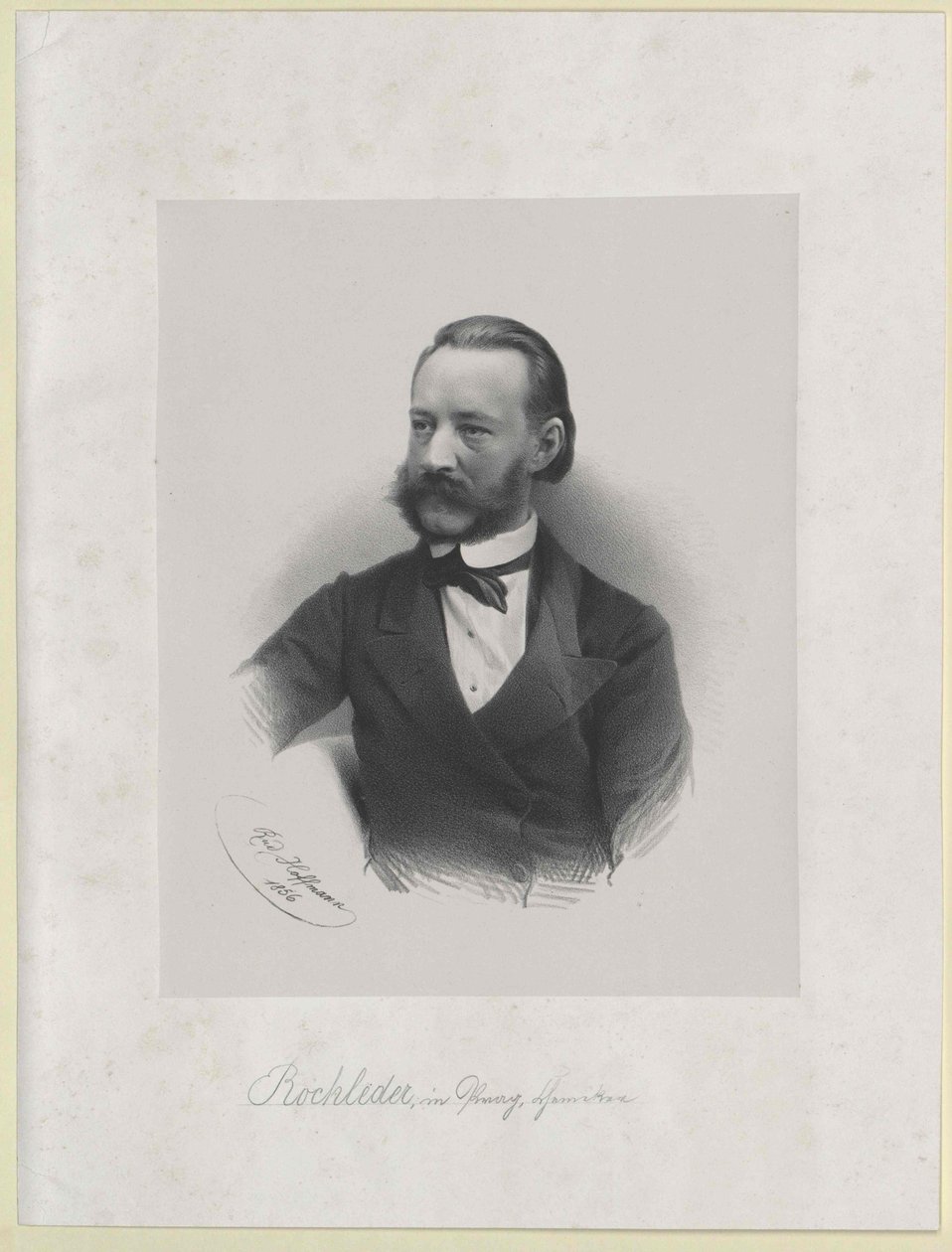 Friedrich Rochleder (afdruk) door Artist Unknown