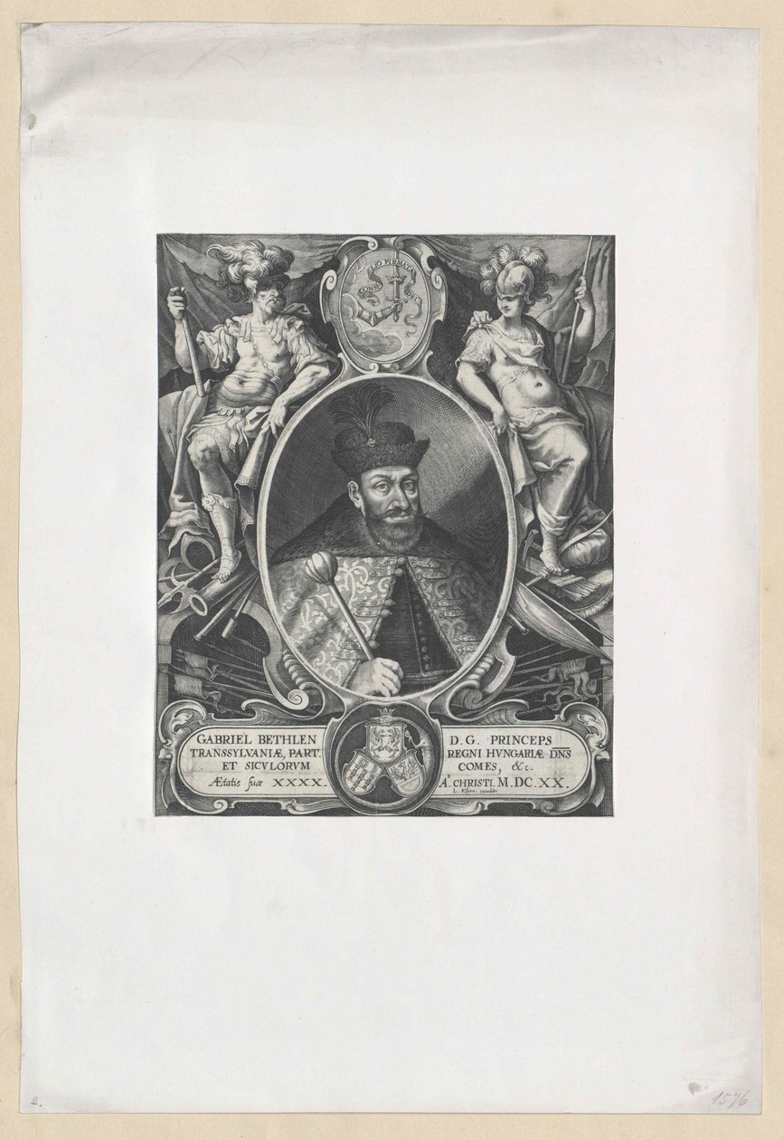 Gabriel Bethlen von Iktar door Artist Unknown