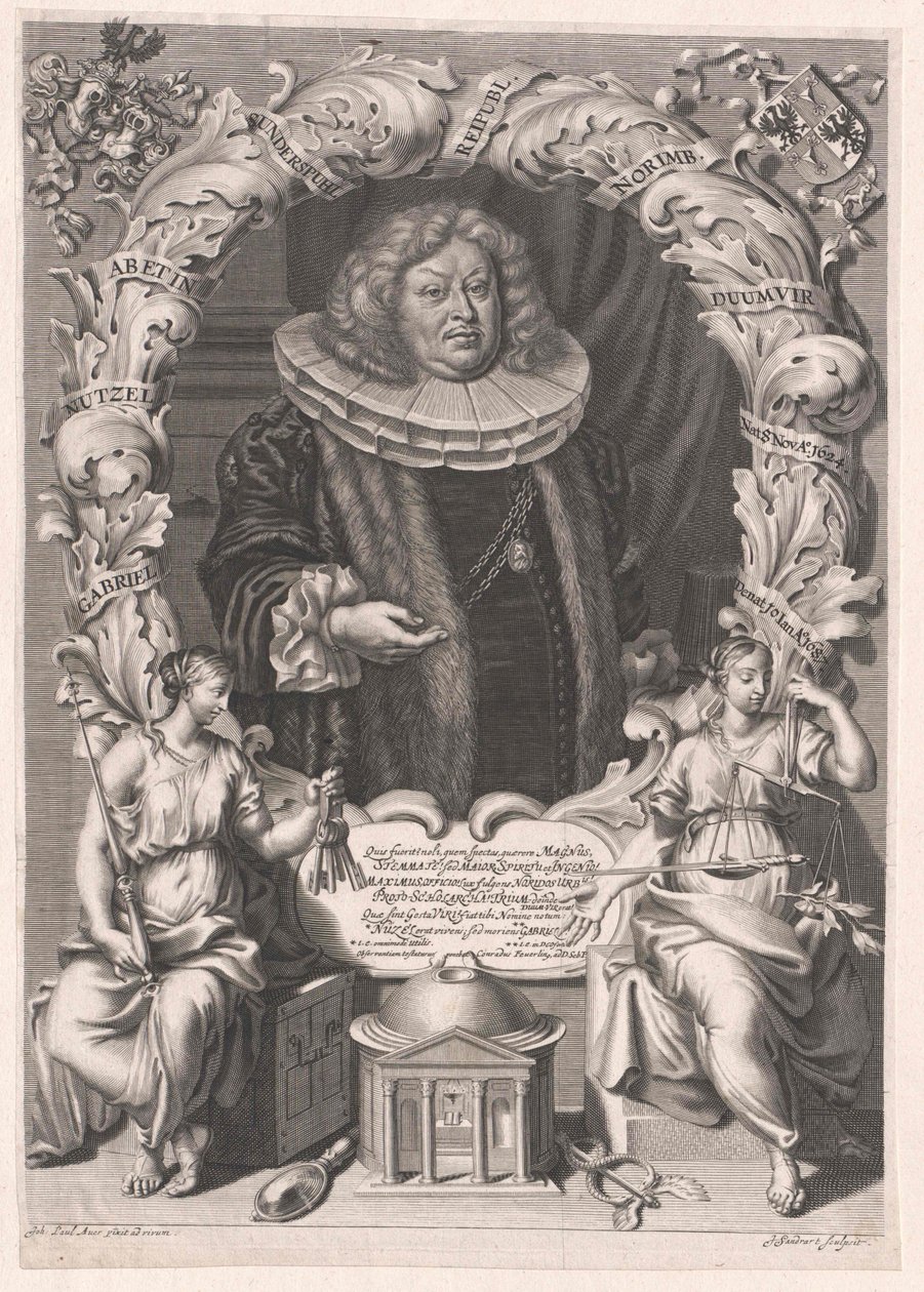 Gabriel Nuetzel von Suendersbuehl door Artist Unknown