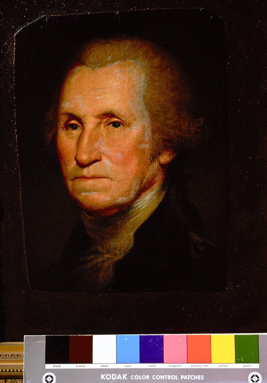 George Washington (olieverfschilderij) door Artist Unknown