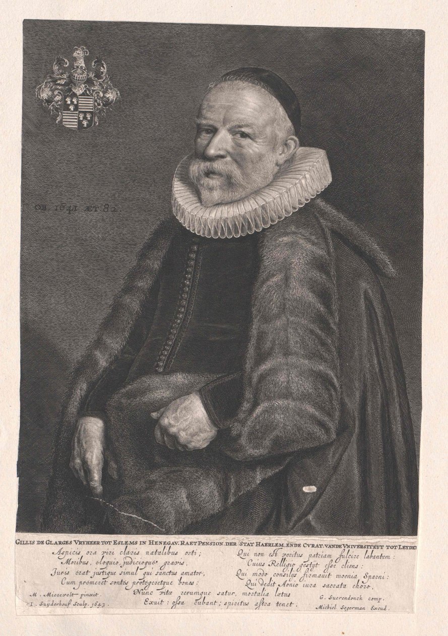 Gilles de Glarges door Artist Unknown