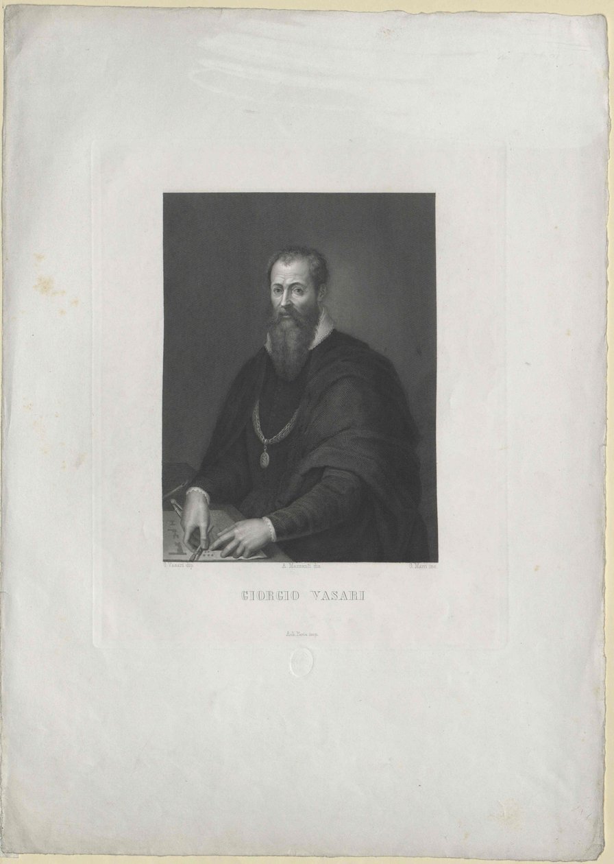 Giorgio Vasari door Artist Unknown