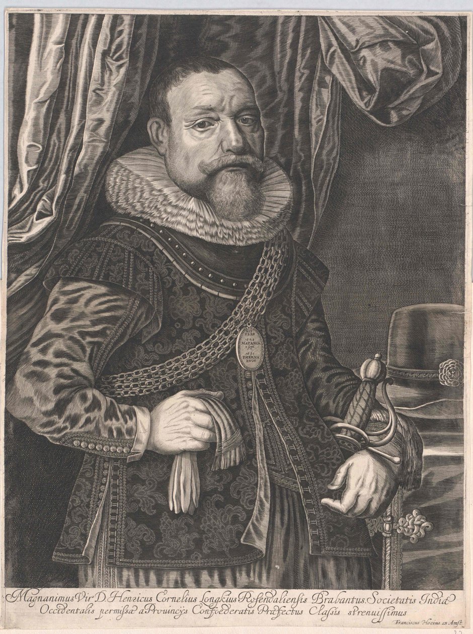 Hendrick Cornelis Lonck door Artist Unknown