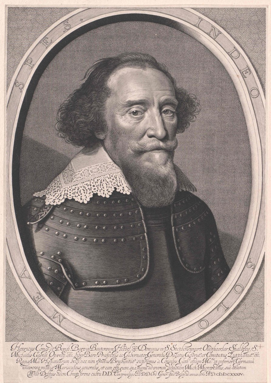 Henry Graaf von dem Bergh door Artist Unknown