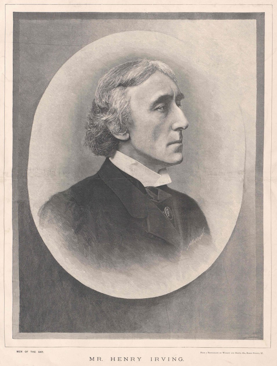 Henry Irving door Artist Unknown