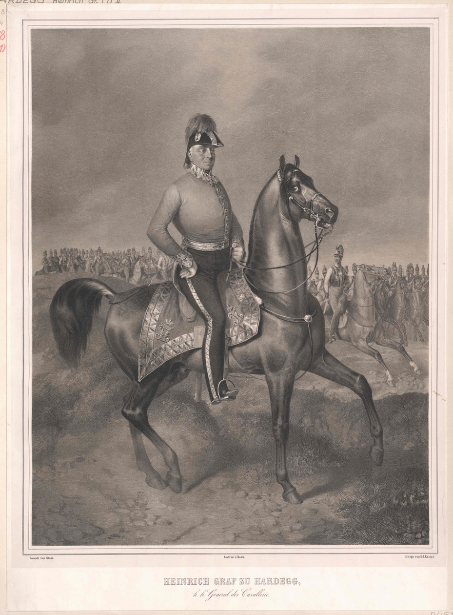 Henry graaf Hardegg door Artist Unknown