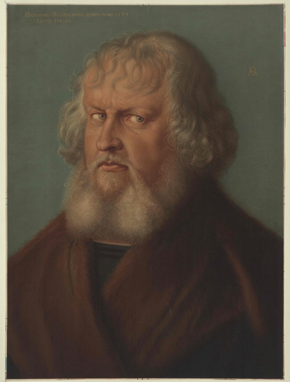 Hieronymus Holzschuher (prent) door Artist Unknown