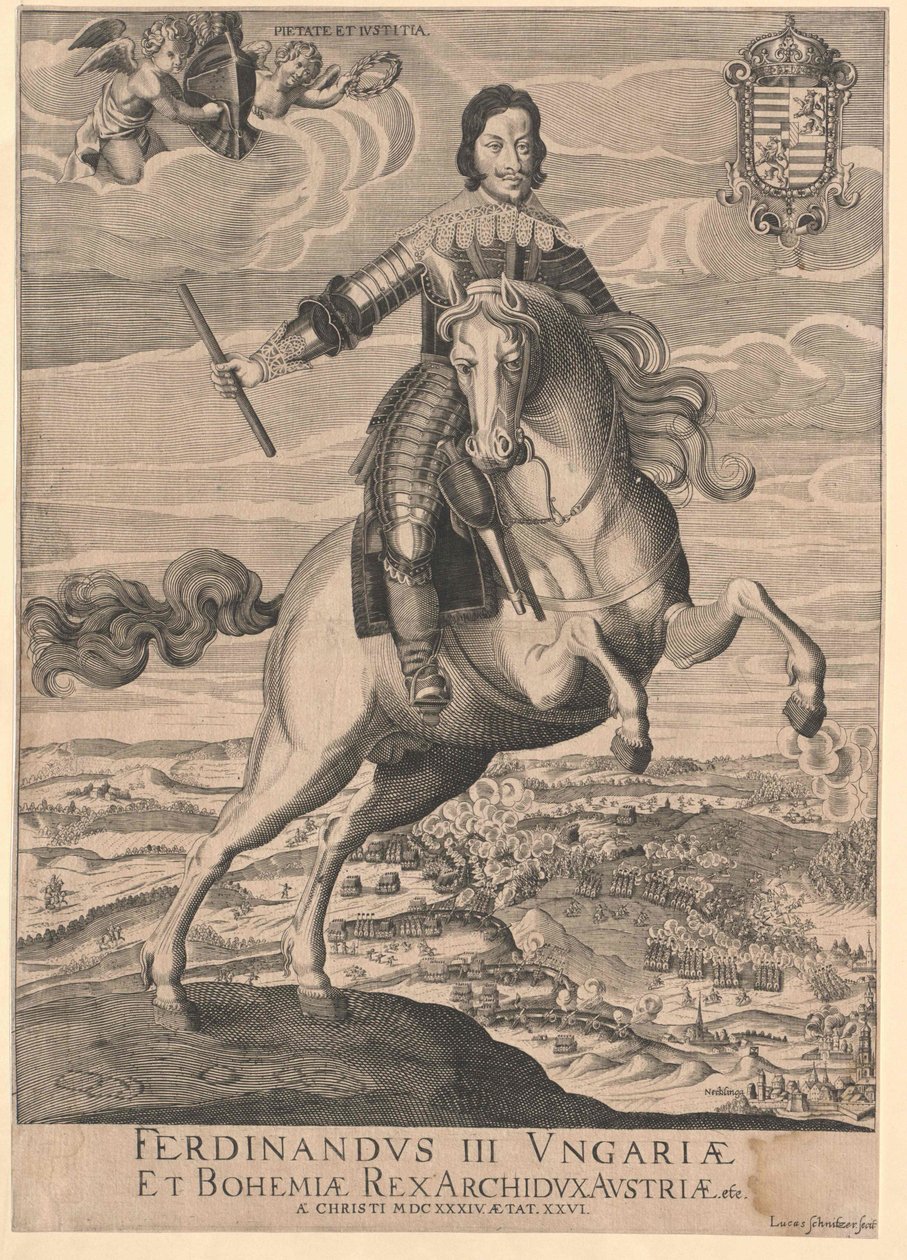 Heilige Roomse keizer Ferdinand III door Artist Unknown