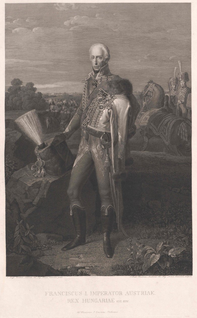 Heilige Roomse keizer Frans II door Artist Unknown