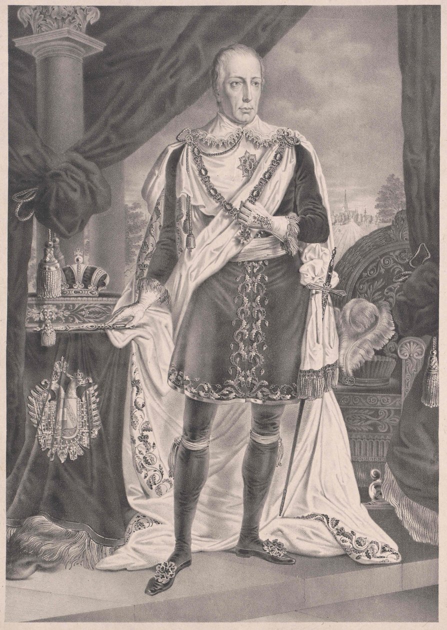 Heilige Roomse keizer Frans II door Artist Unknown