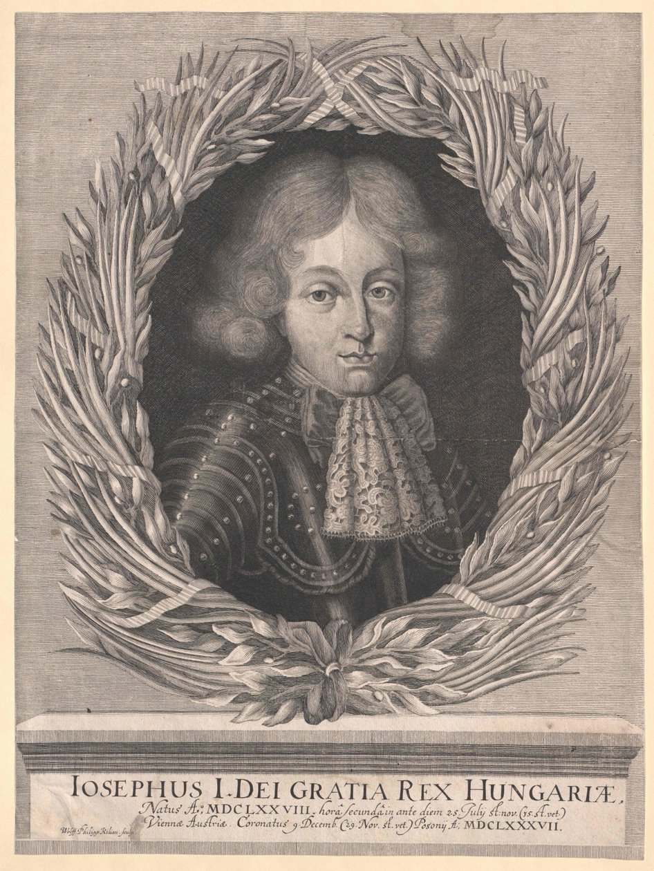 Heilige Roomse keizer Jozef I door Artist Unknown