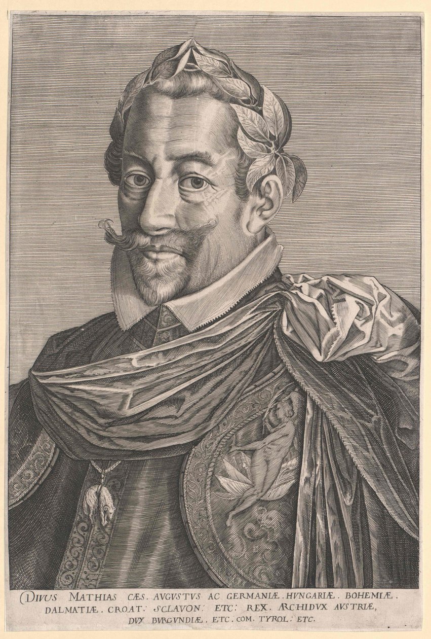 Heilige Roomse Keizer Matthew I door Artist Unknown