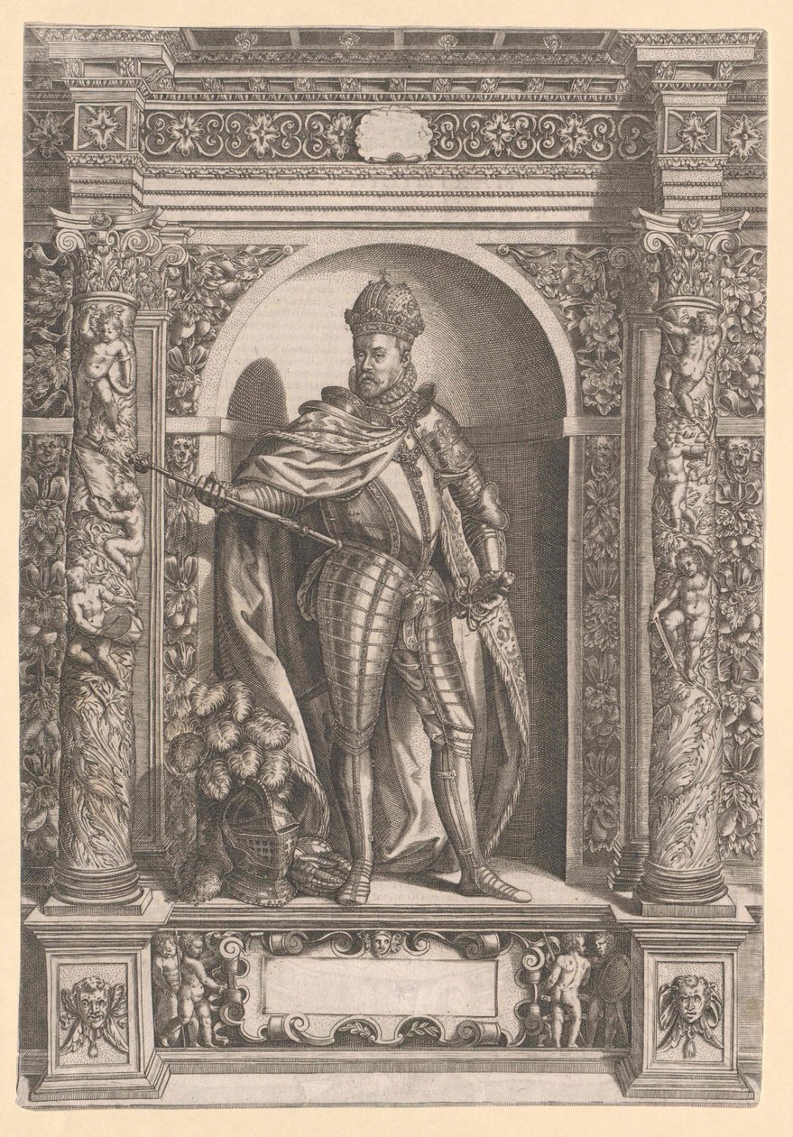 Heilige Roomse keizer Maximiliaan II door Artist Unknown