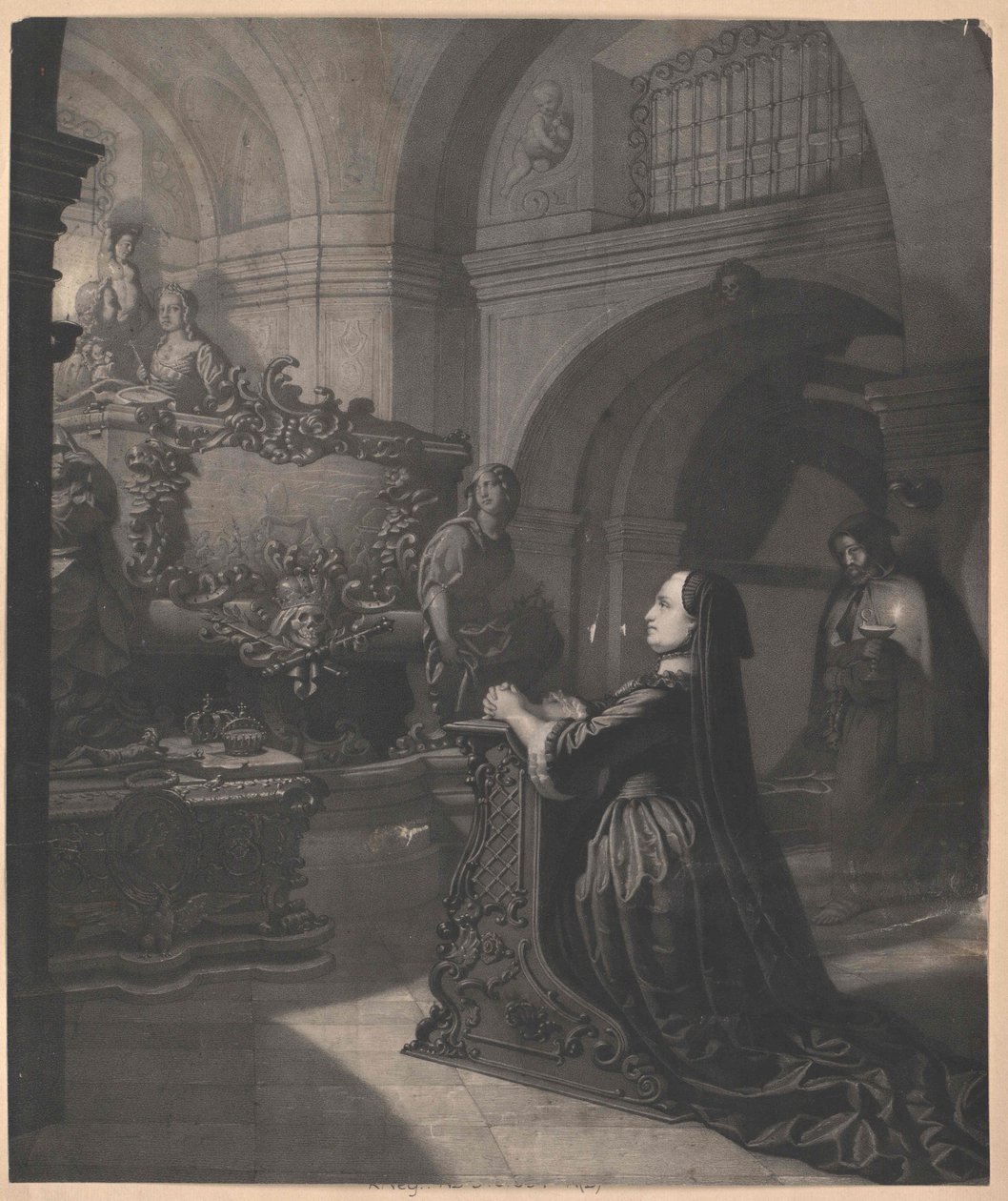 Heilige Romeinse keizerin Maria Theresia door Artist Unknown