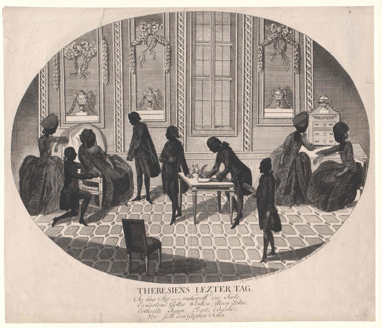 Heilige Romeinse keizerin Maria Theresia door Artist Unknown