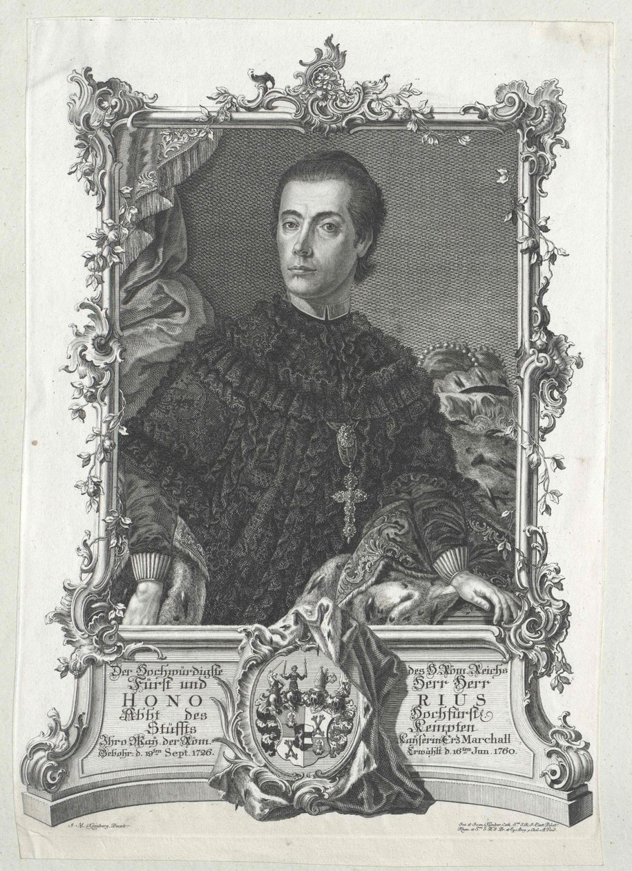 Honorius Roth von Schreckenstein door Artist Unknown