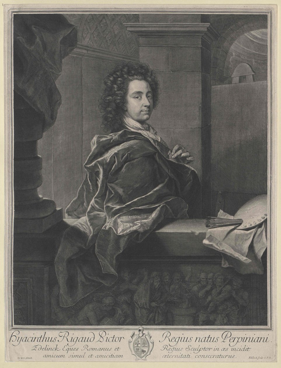 Hyacinthe Rigaud door Artist Unknown