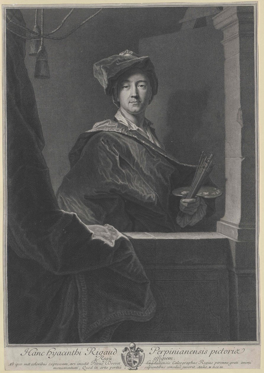 Hyacinthe Rigaud door Artist Unknown