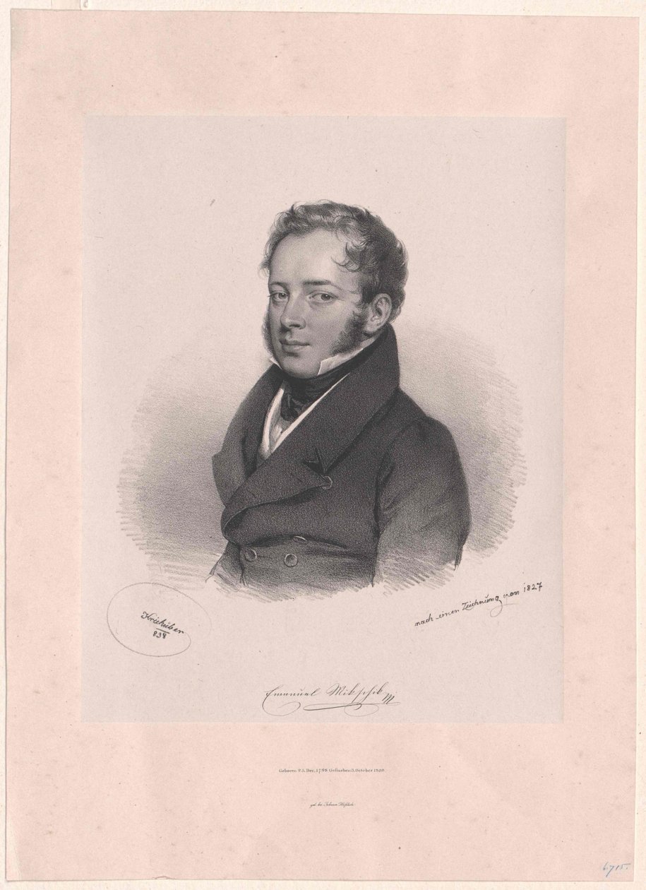 Immanuel Mikschik door Artist Unknown
