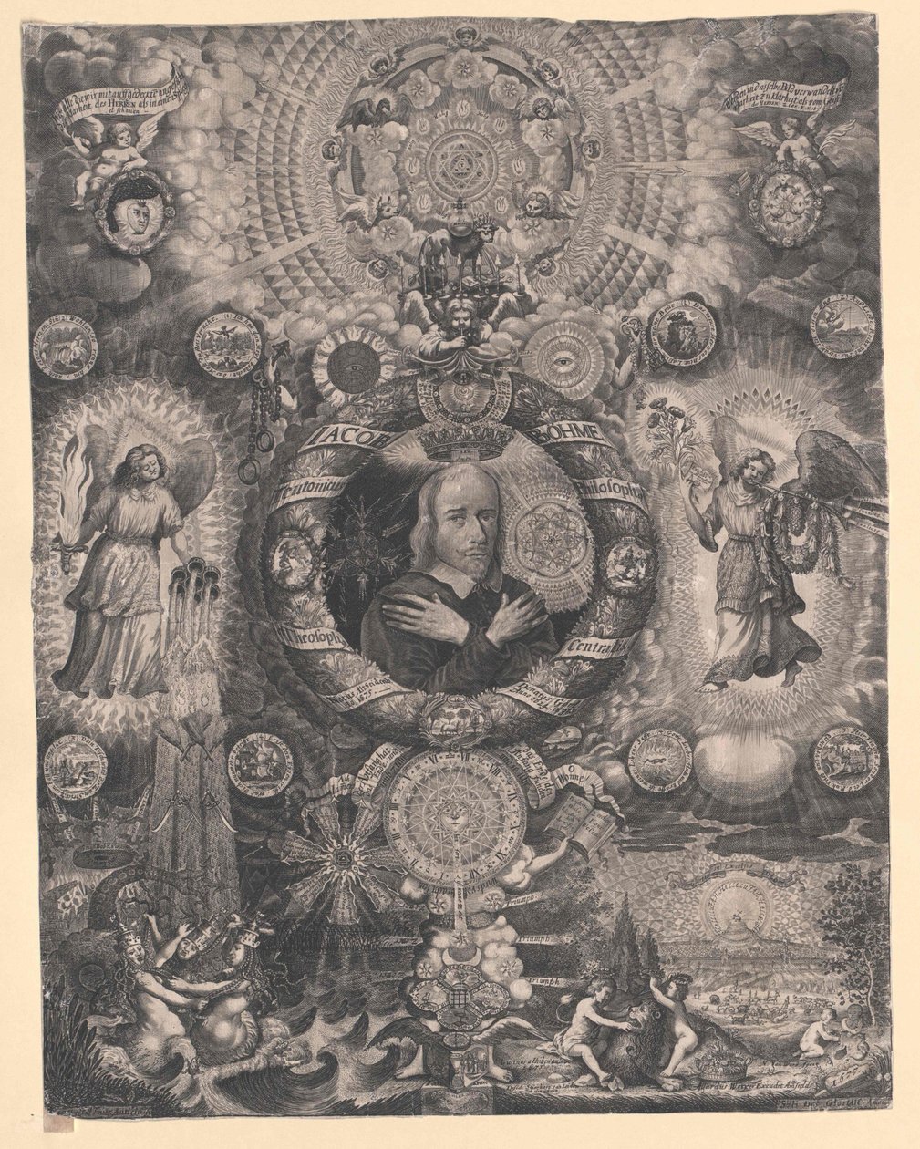 Jakob Boheme door Artist Unknown