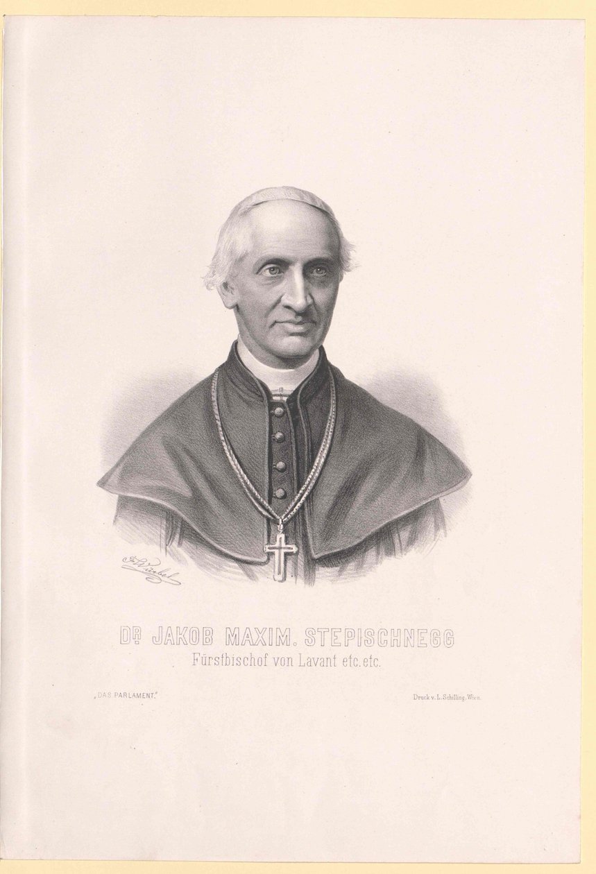Jakob Maximiliaan Stepischnegg door Artist Unknown