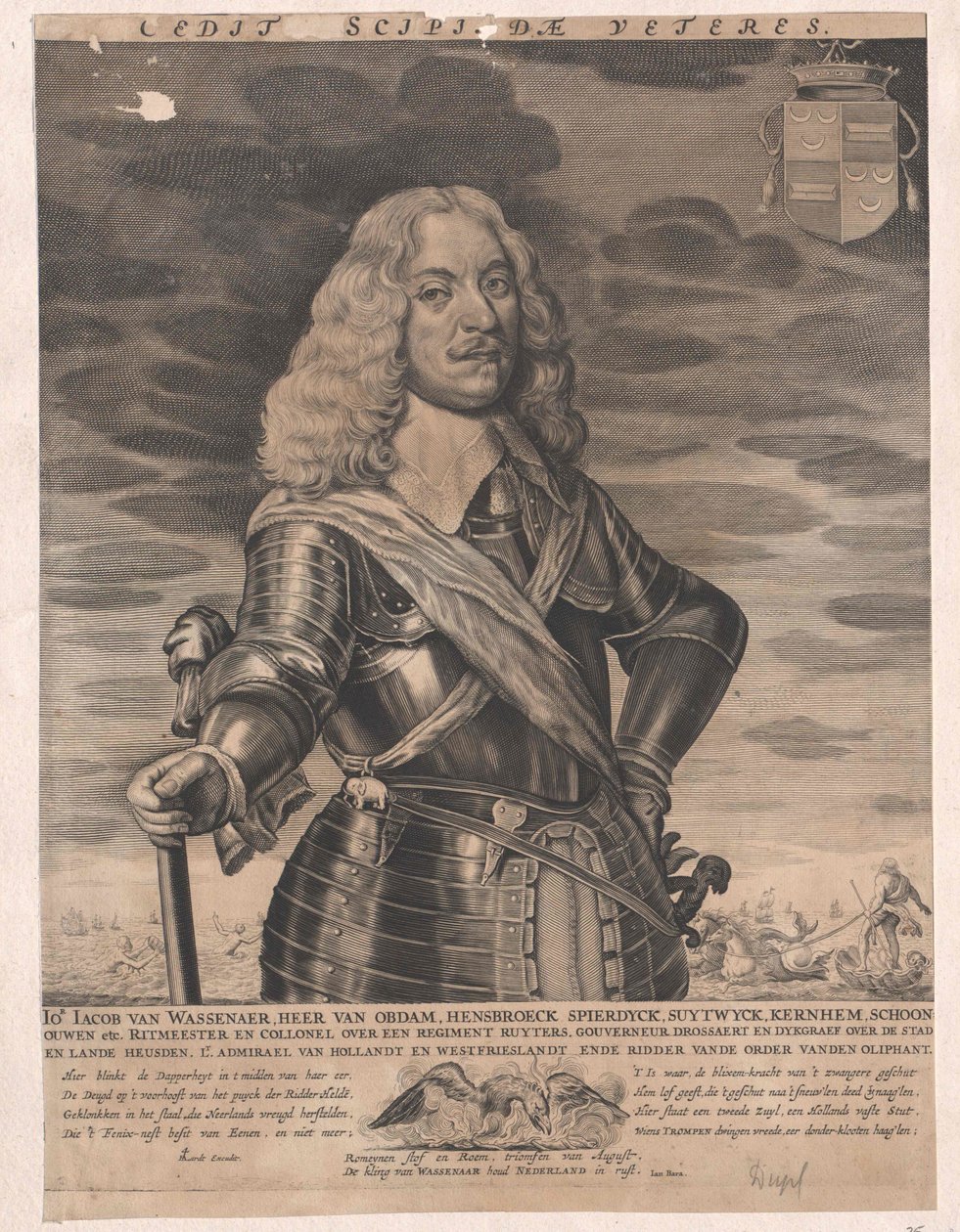 Jakob van Wassenaer-Obdam door Artist Unknown
