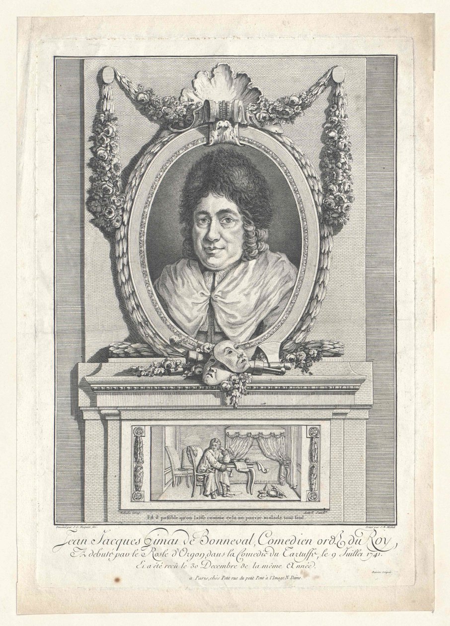 Jean Jacques Gimat de Bonneval door Artist Unknown