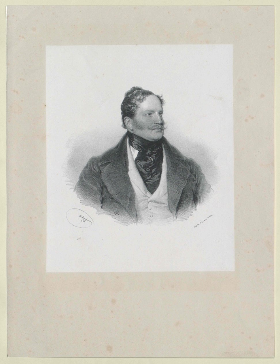 Johann Franz graaf Hardegg (druk) door Artist Unknown