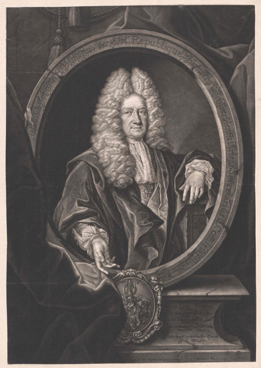 Johann Hofmann door Artist Unknown