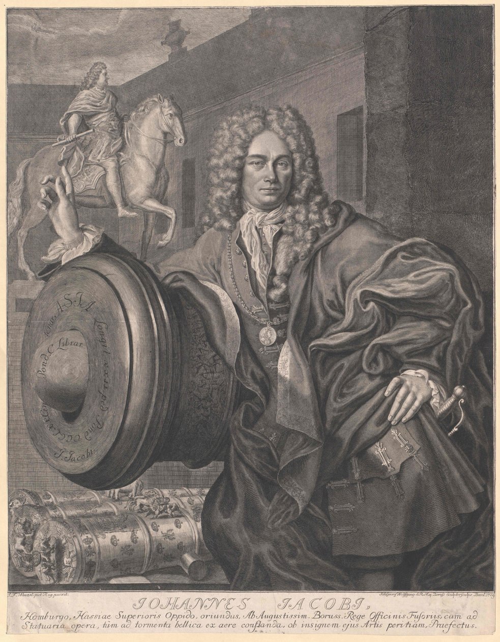 Johann Jacobi door Artist Unknown