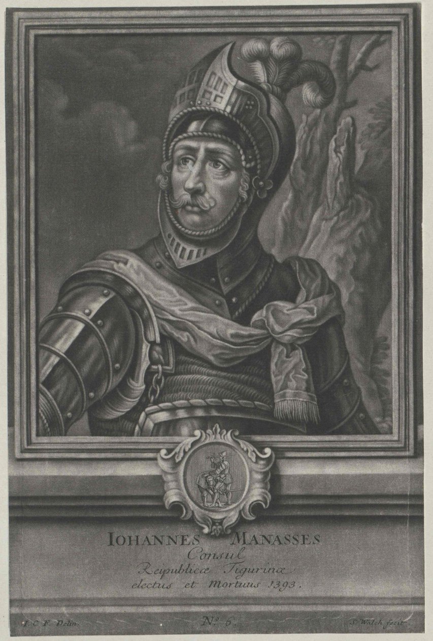 Johann Manasses door Artist Unknown