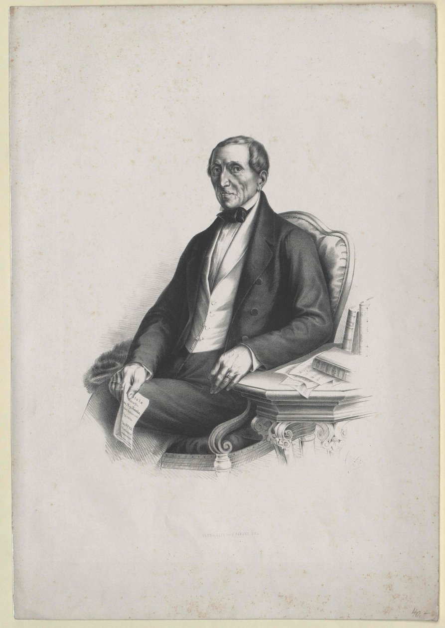 Johann Nepomuk Kanka door Artist Unknown