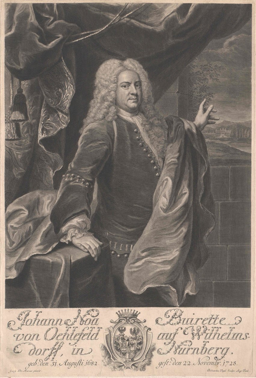 Johann Noa Buirette-Oehlefeld door Artist Unknown