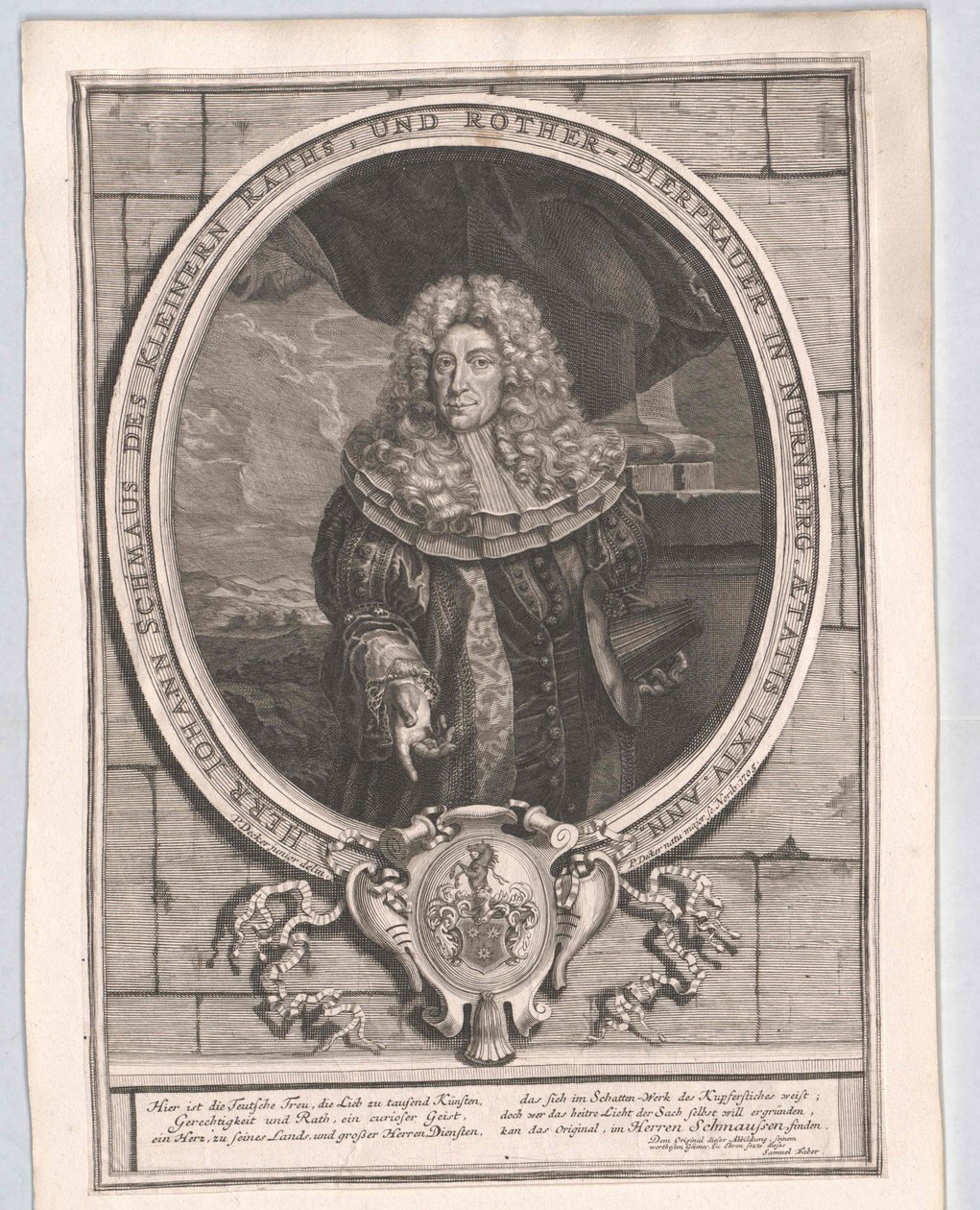 Johann goed gespreid door Artist Unknown