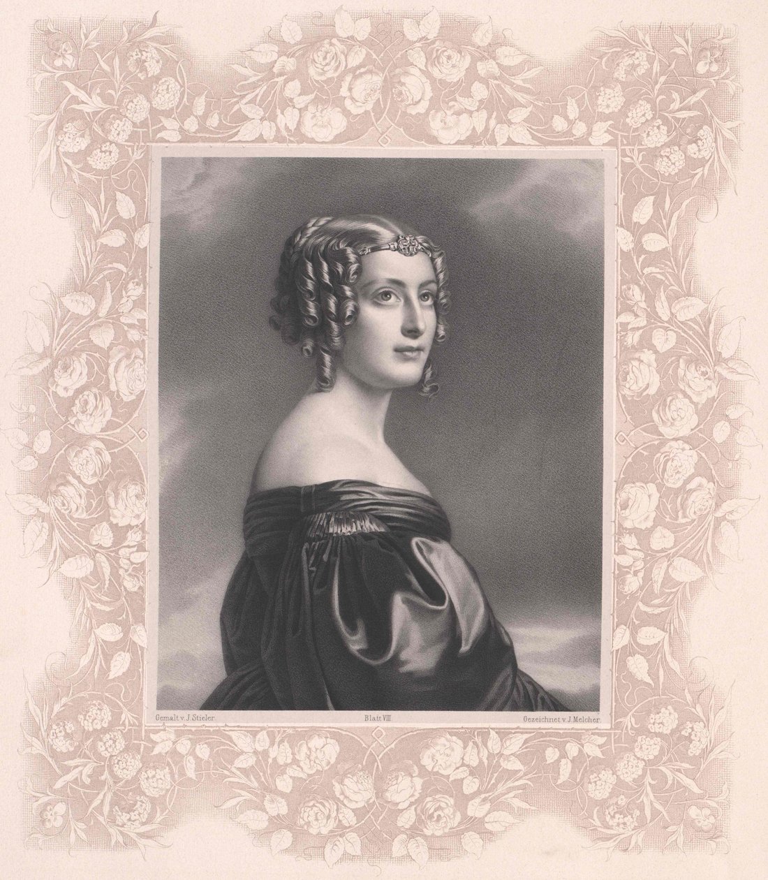 John Elizabeth Digby (afdrukken) door Artist Unknown