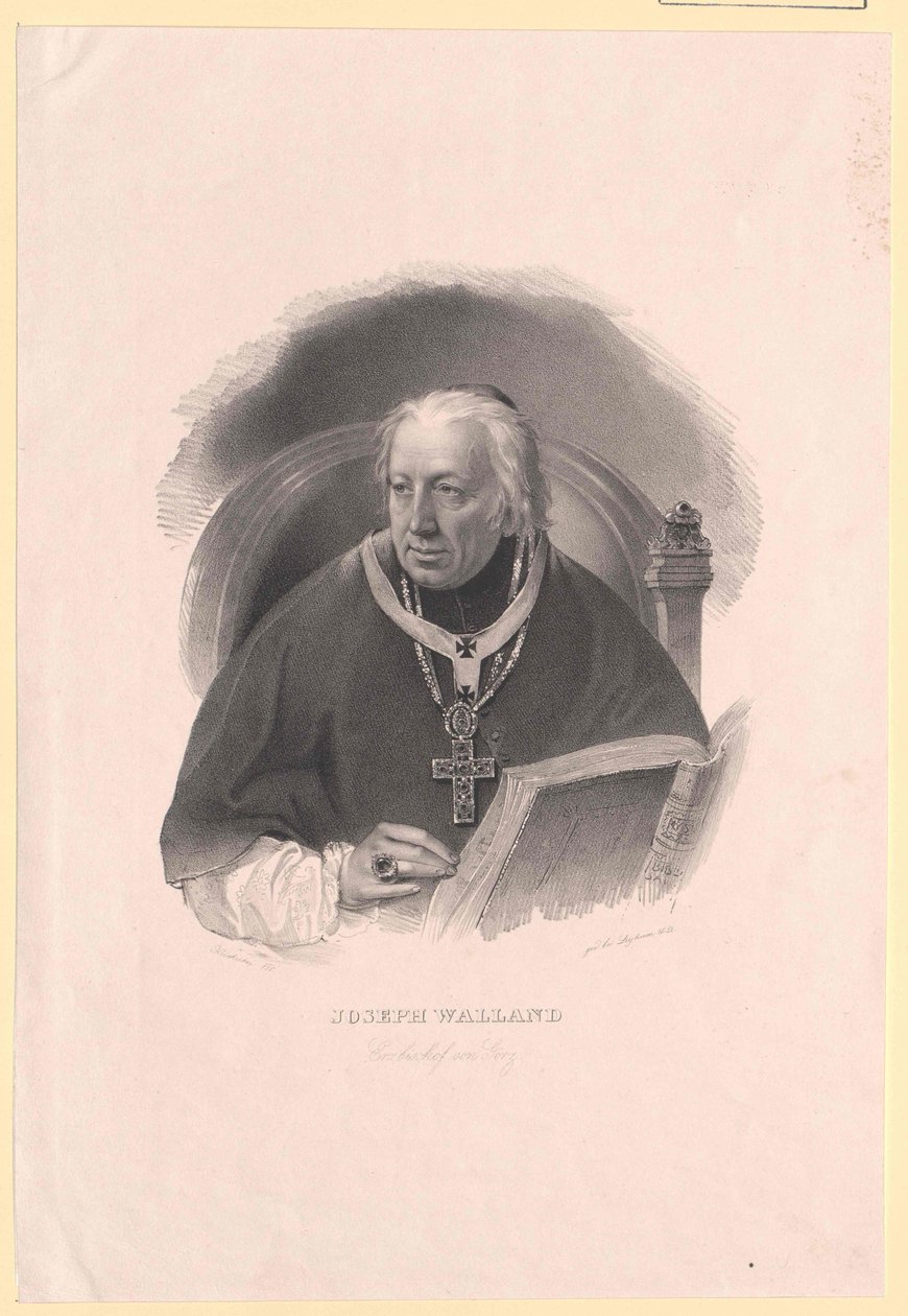 Joseph Walland door Artist Unknown