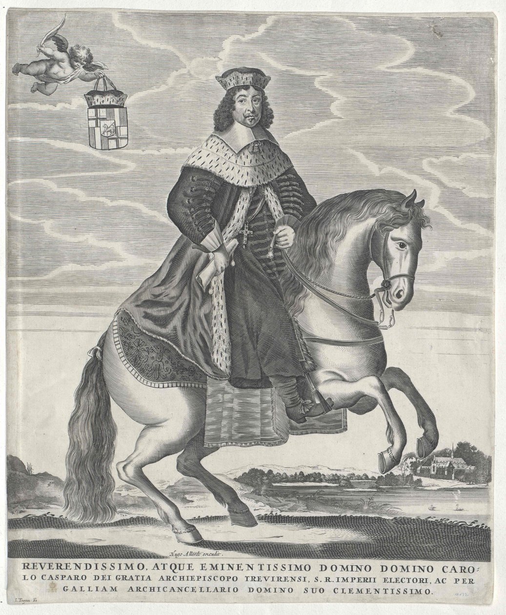 Karl Kaspar von de Leyen door Artist Unknown