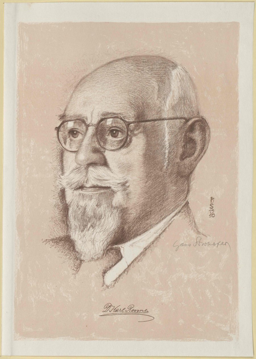 Karl Renner door Artist Unknown