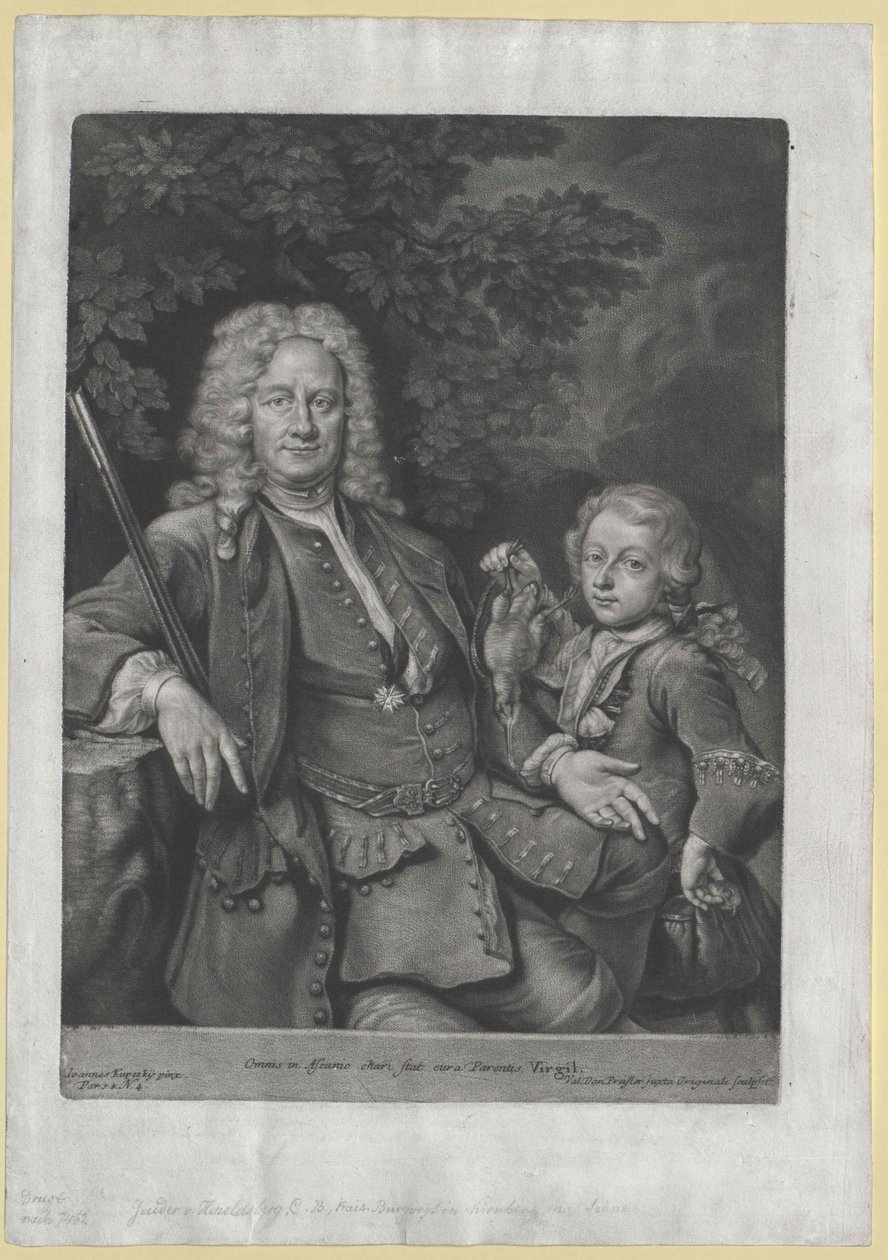 Karl Benedict von Geuder-Heroldsberg door Artist Unknown