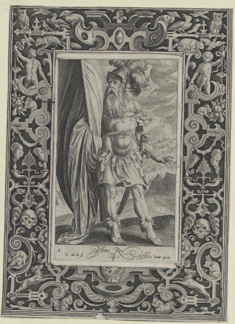 Koning Arthur door Artist Unknown