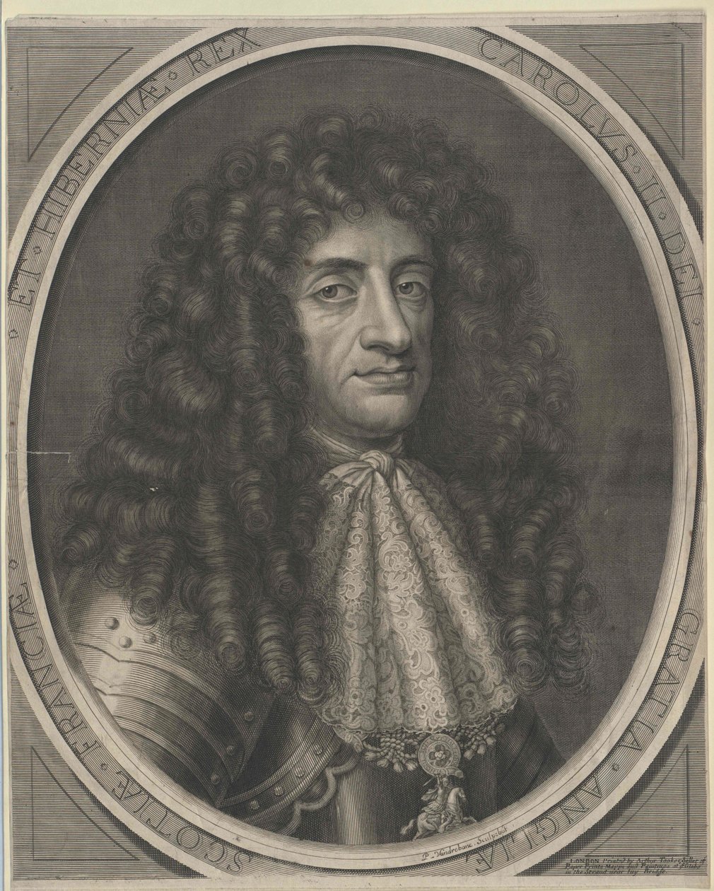 Koning van Engeland Charles II door Artist Unknown