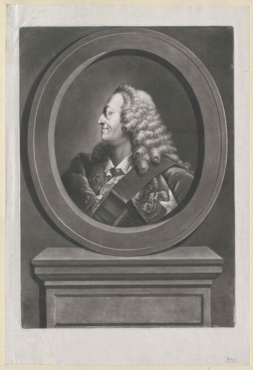 Koning van Engeland George II door Artist Unknown