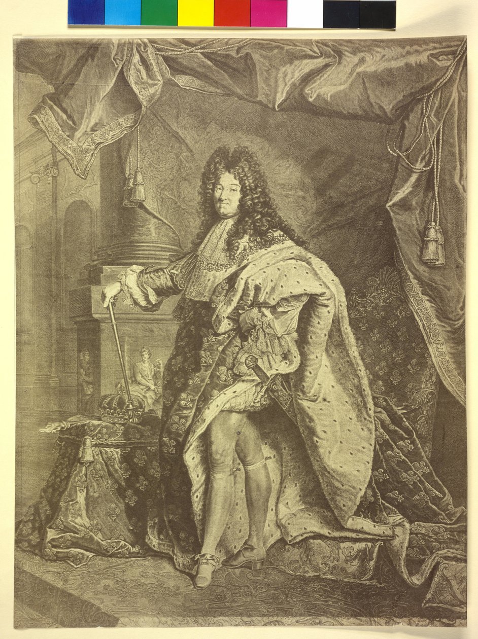 Koning van Frankrijk Lodewijk XIV door Artist Unknown