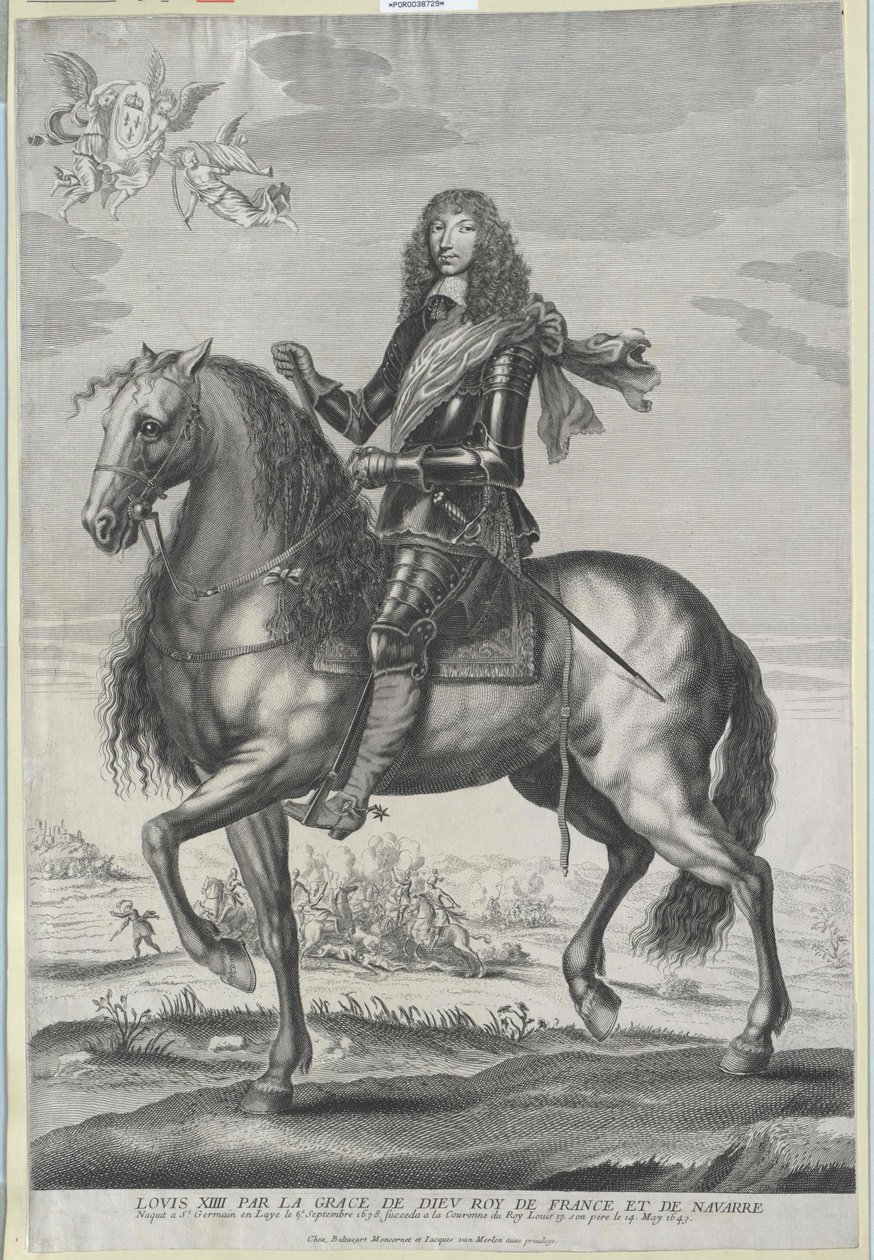Koning van Frankrijk Lodewijk XIV door Artist Unknown