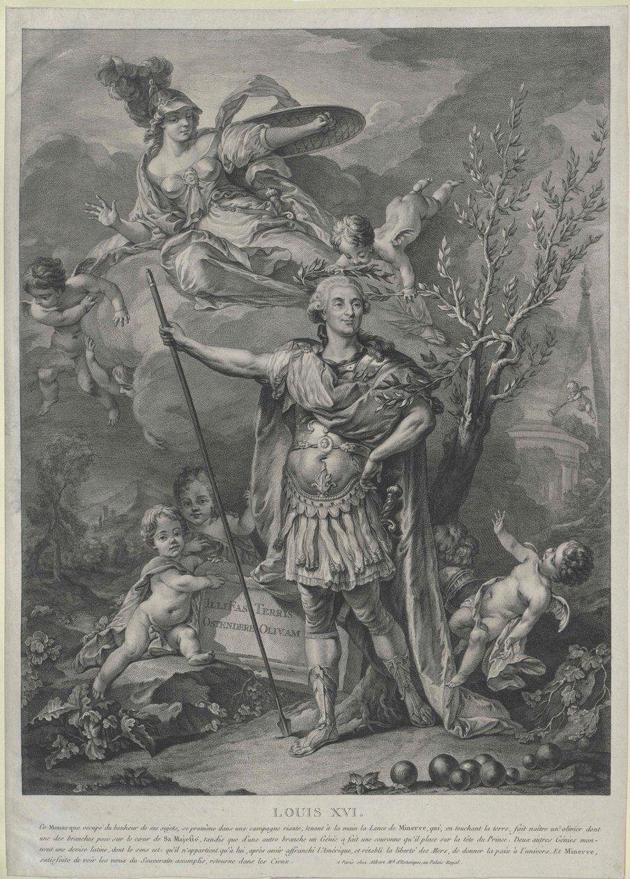 Koning van Frankrijk Lodewijk XVI door Artist Unknown