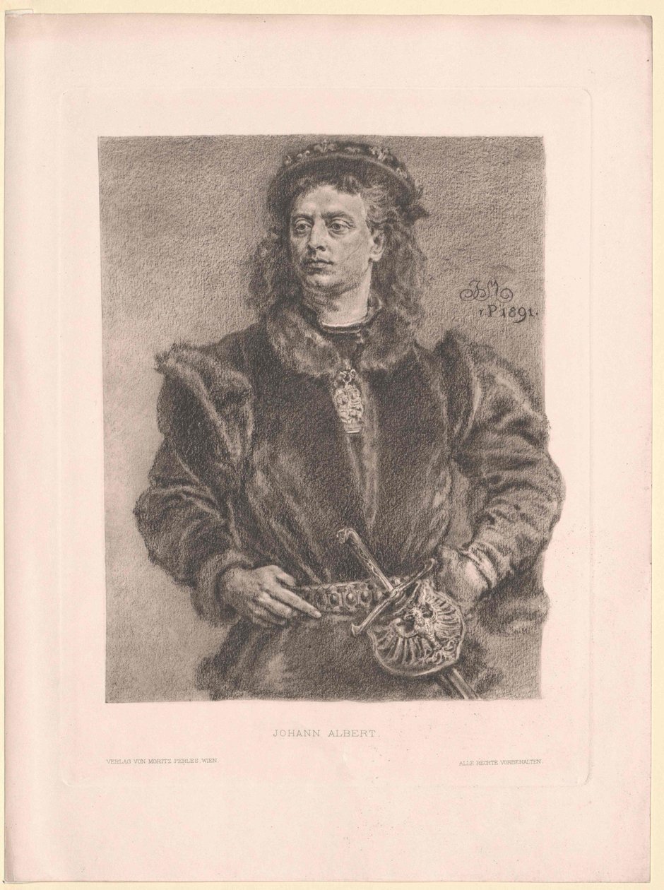 Koning van Polen Johann I Albrecht door Artist Unknown