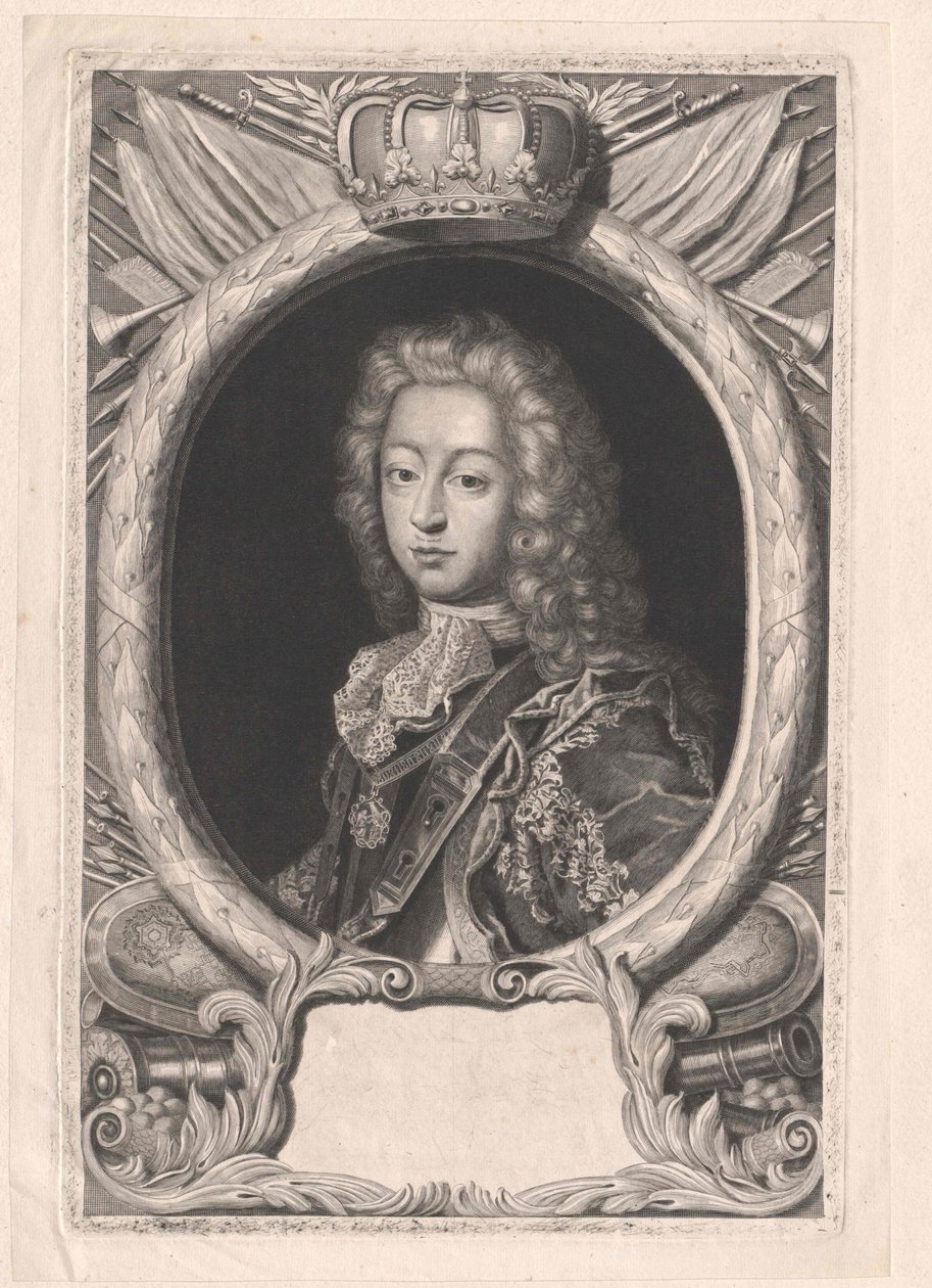 Koning van Sardinië Viktor Amadeus I door Artist Unknown