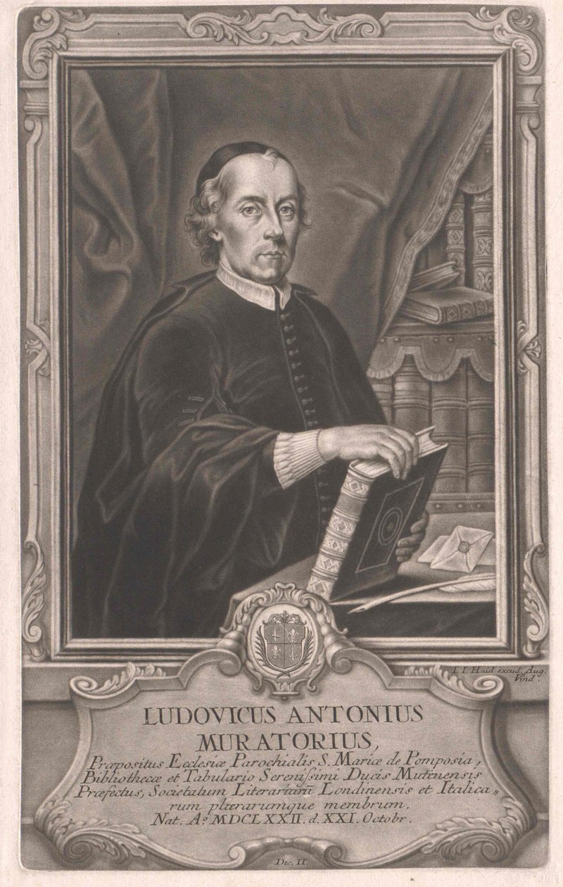 Lodovico Antonio Muratori door Artist Unknown
