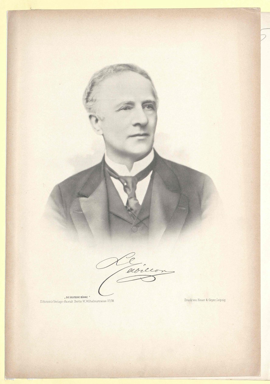 Ludwig Gabillon door Artist Unknown